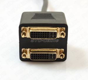 dvi d x dvi-d Digital Video Splitter cable m ghap f 2