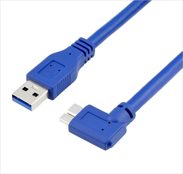 usb bIr mIw wIje'laHbe'chugh vaj 3.0 Micro b qechmeyDaj Huj 90 nIH tajvaj cable